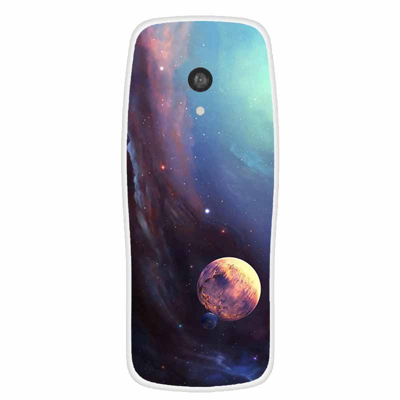 For Nokia 3210 4G 2024 2.4"Cases Clear TPU Soft Silicone Phone Cover for Nokia 3210 TA-1618 Protective Back Shells Cartoon Print