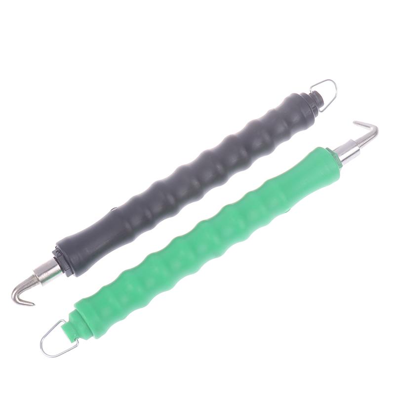 Efficient Rebar Tying Machine Semi-Automatic, Construction Site Wire Knoting Tool for Straight Pull Bar Binding чёрный