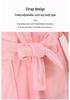 Women's Mid-Length Coral Fleece Yukata: Warm Autumn & Winter Bathrobe with Lapel