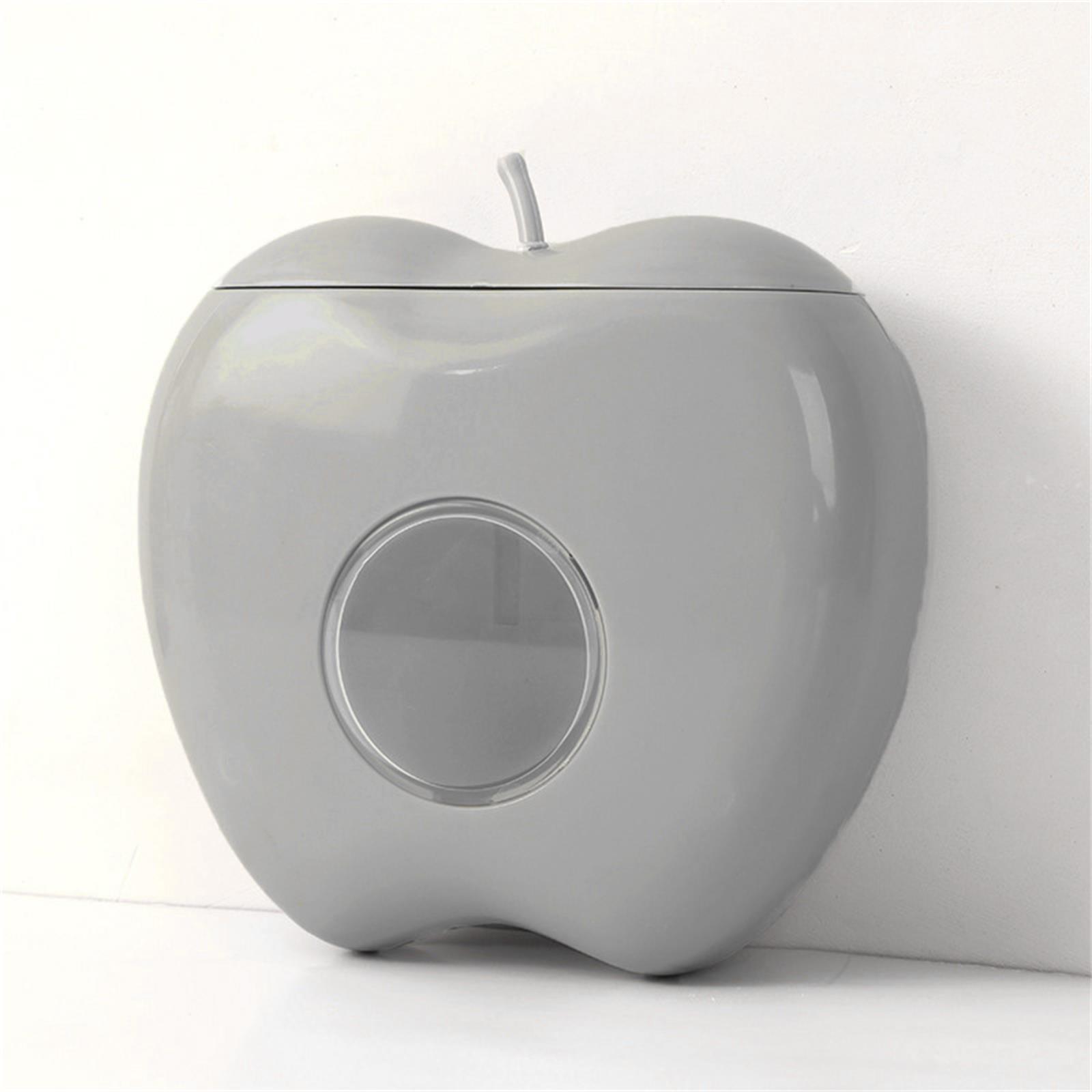 

Коробка для хранения пищевой пленки, органайзер для пищевой пленки, настенная пыленепроницаемая коробка для еды серый