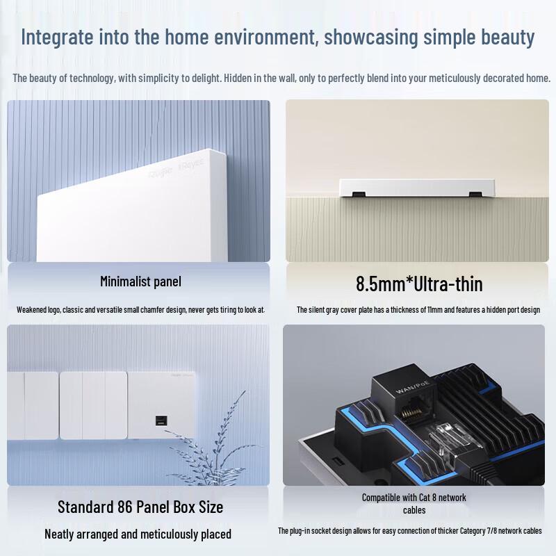 Ruijie RG-EAP172(MG) Wi-Fi 7 Wireless AP Panel (CN Version)