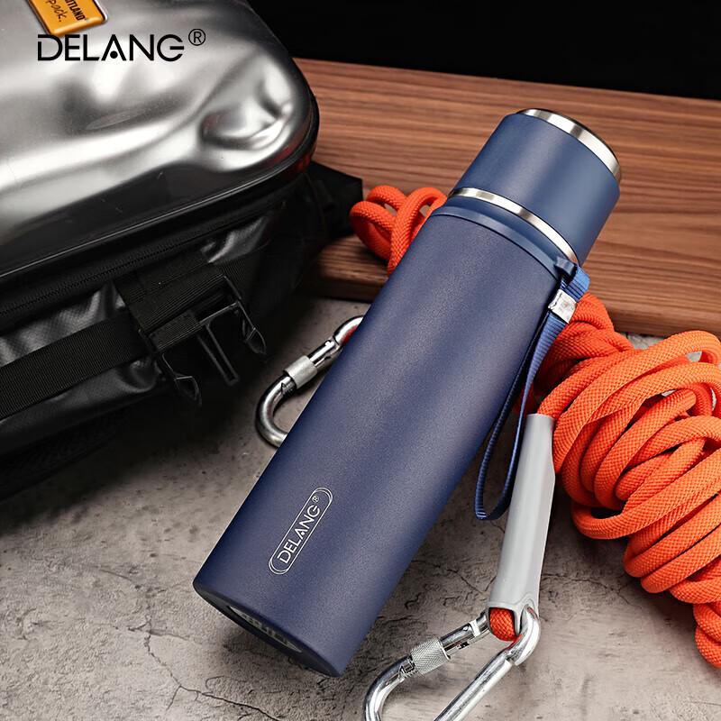 Delang 1000ml Large Capacity Insulated Travel Pot