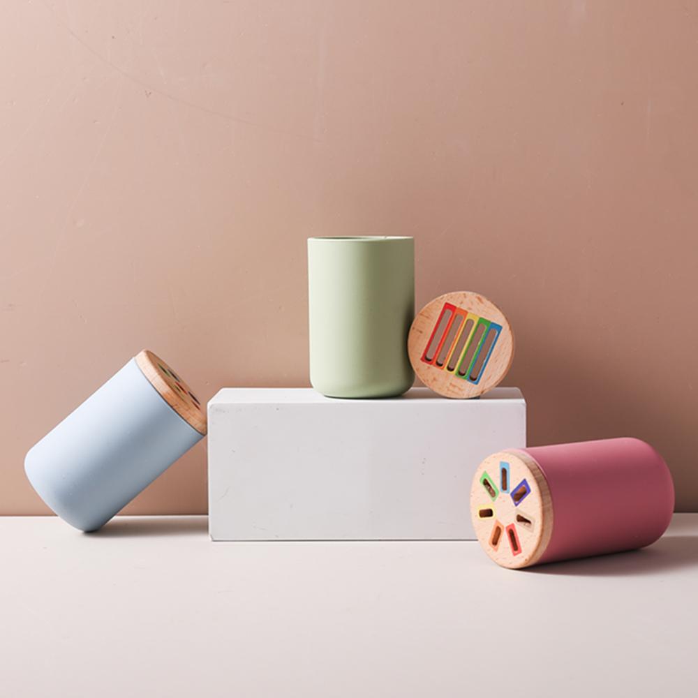 Counting Montessori Toys Wooden Stick Matching Games Color Sorting Cup Preschool Learning Education Toys for Kids Girls Boys