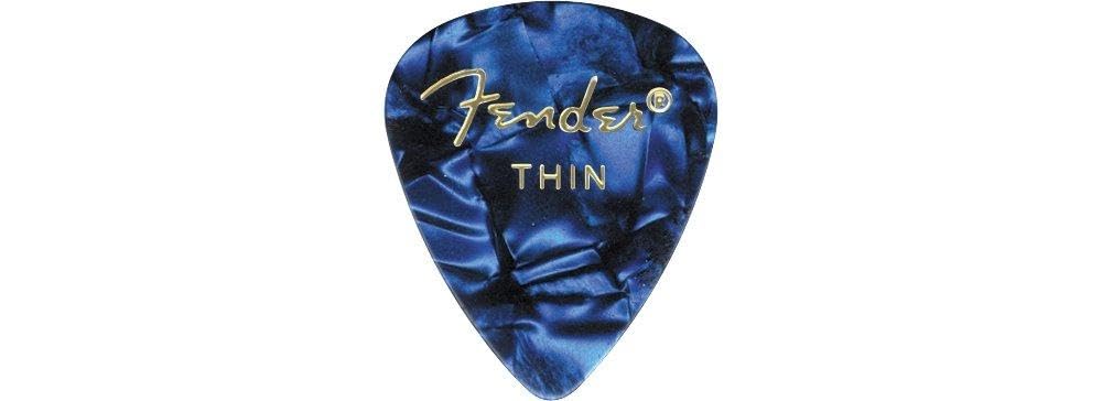Fender Fender Pick BLUE MOTO HEAVY (12PK)
