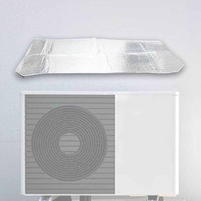 AC Unit Cover Outside Air Conditioner Cover Weatherproof Flame Resistant Guard With Aluminum Layer