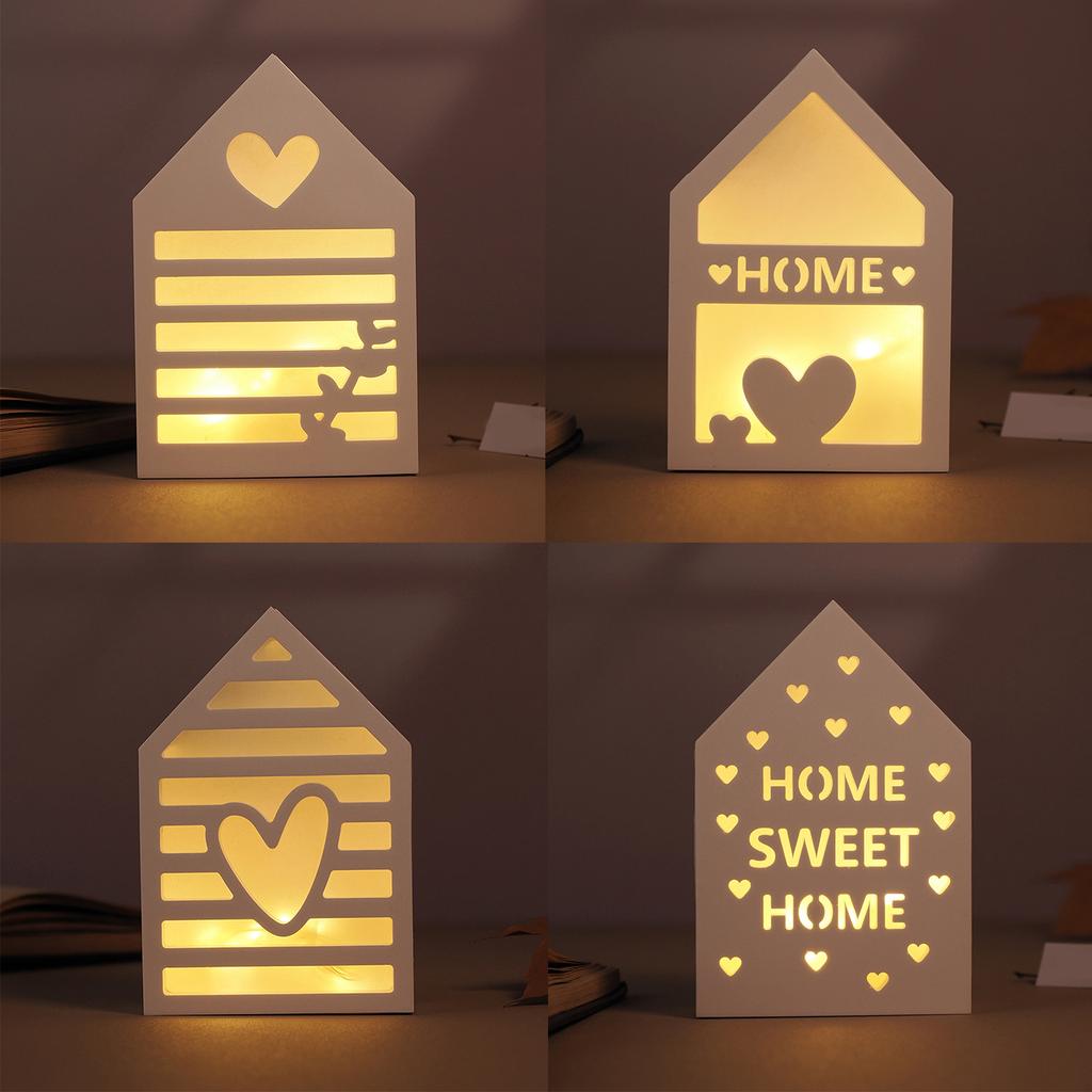 Handmade Casting Molds Love House Silicone Mould Combination Pouring Molds Ornament Plasters Molds Epoxy Resin Molds