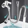 Stainless Steel Faucet Extender Bendable Anti-Splash Nozzle Universal Faucet Extender  Home Use