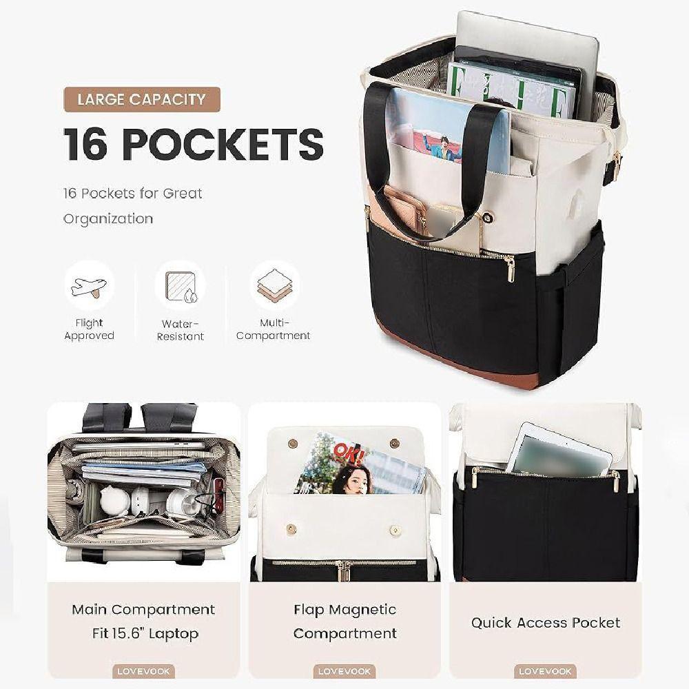 Multifunctional Mommy Shoulder Bag Waterproof Baby Stroller Organizer  Business Trip