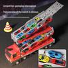 Wild Knight Transforming Ejection Transport Truck Toy Set