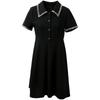Sancai Plus Size Elegant A-Line Midi Dress