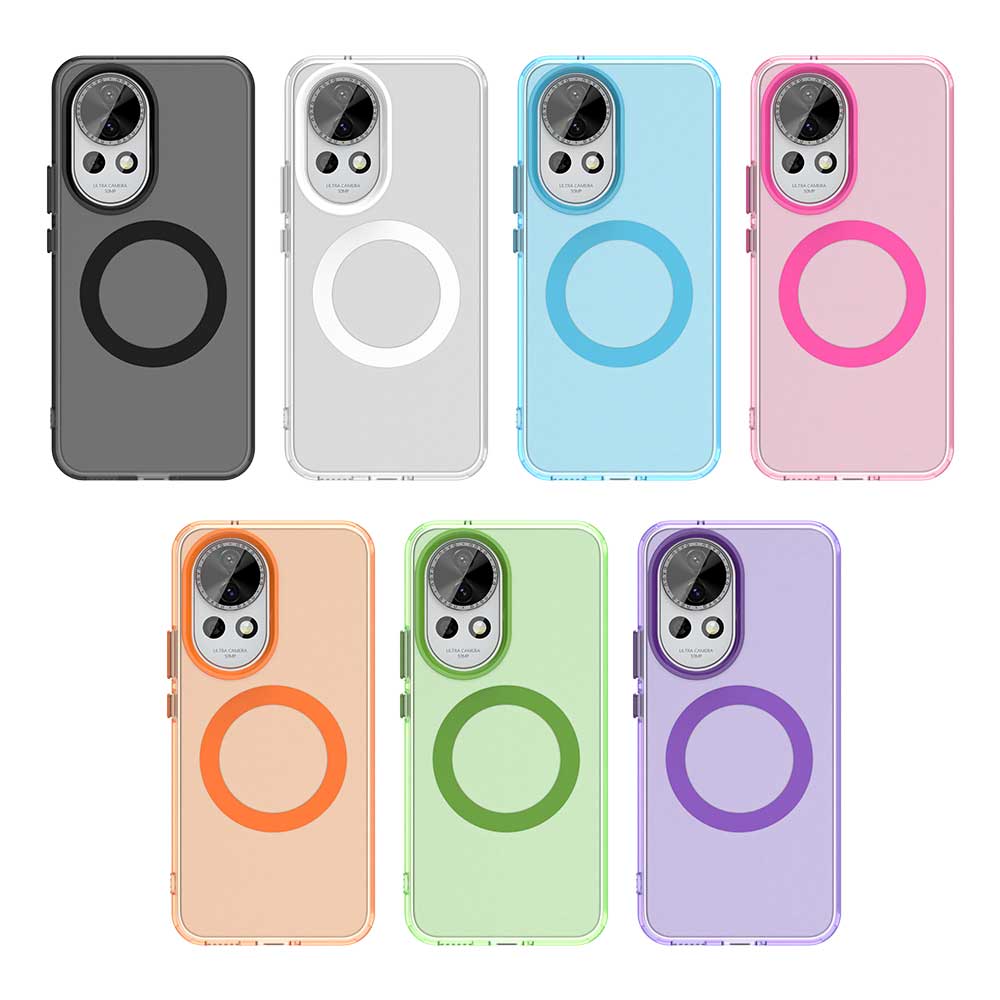 Magsafe Matte Phone Case For Huawei Nova 13 13 Pro 12 Protective Case Magnetic Wireless Charging Shockproof Back Cover