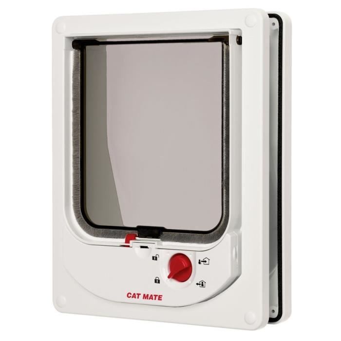 Cat Mate Elektromagnetická kočičí dvířka, bílá (254 W)