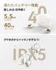King Lucky Wireless Bluetooth Earbuds with Ear IPX5 Fast Sound Leakage ENC and Air Conduction Technology for Mobile These Earphones Feature an Clip