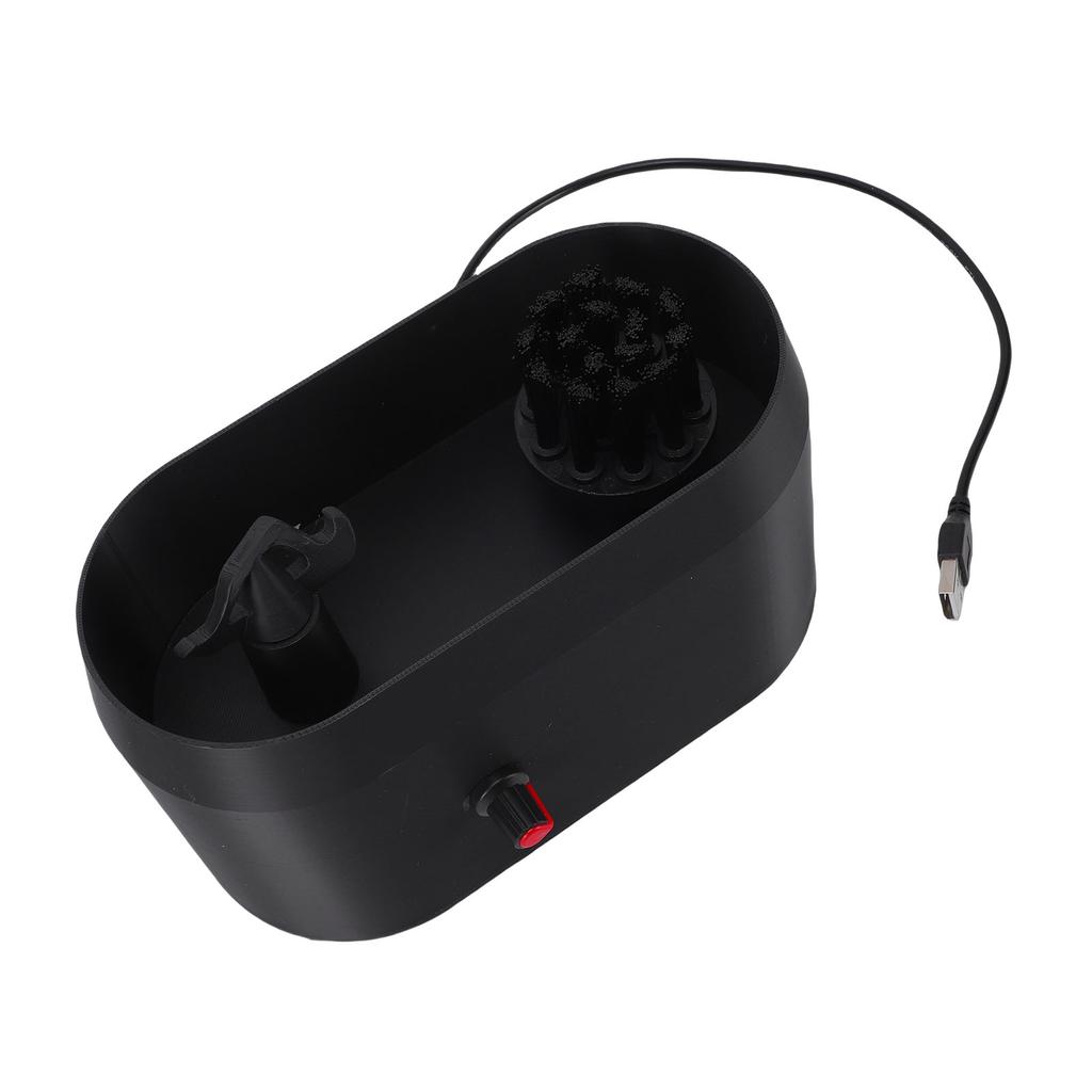 Čistič portafilteru kávy USB napájený Rukojeť kávovaru Čisticí kartáč a škrabka