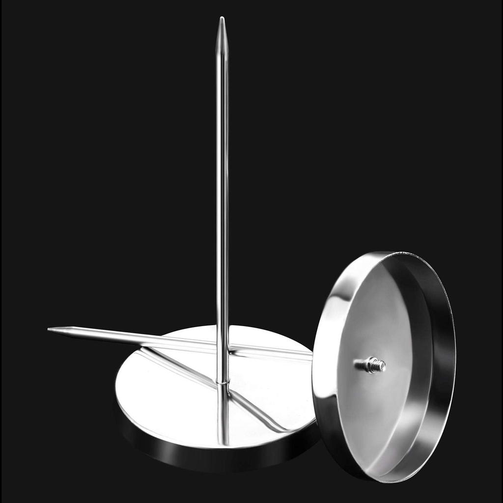 Chinco 3 Pcs Receipt Holder Spike, Bill Fork, Check Spindle, Ticket Stabber for Restaurant, Memo Holder Spike