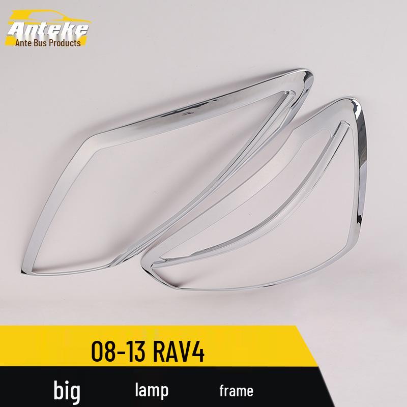 08-13 RAV4 Electroplated Headlight Frame Decorative Cover Ring