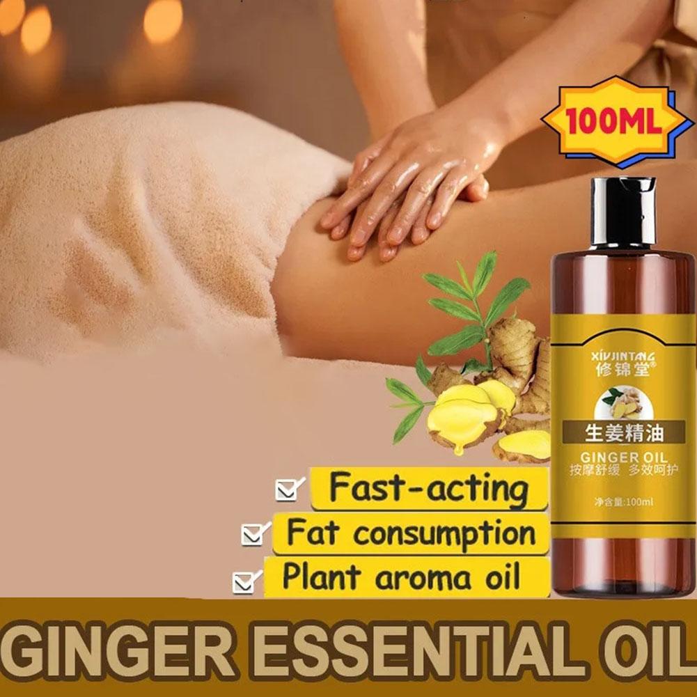 Ginger Essential Oil / Ginger 100% Natural / 100 Ml.