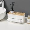 Durable Plastic Tissue Box Proof Large Capacity Tissue Box Cover Dust Proof Tissue Box Holder Organizer Kitchen Storage Shelf