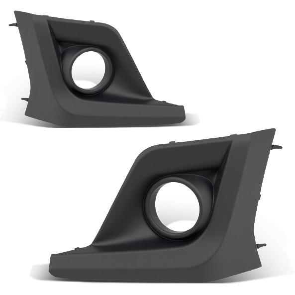 Left Fog Light Bezel Cover Compatible with Subaru Crosstrek 2018-, Left Driver Side Lamp Trim Cover with Fog Light Hole Replaces 57731FL092 SU1038121