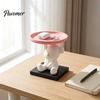 Cute Room Accessories 3D Printed Bear Jewelry Tray, Desktop Storage Organizer for Aromatherapy Holder Keys and Trinkets, Decorative Tray Bedroom