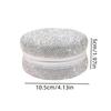 Jewelry box with rhinestones, makeup organizer brilliant, cabinet vanity, storage containers partition portable travel