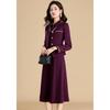 Ke Bei'er Women's Elegant Textured Two-Piece Dress Set