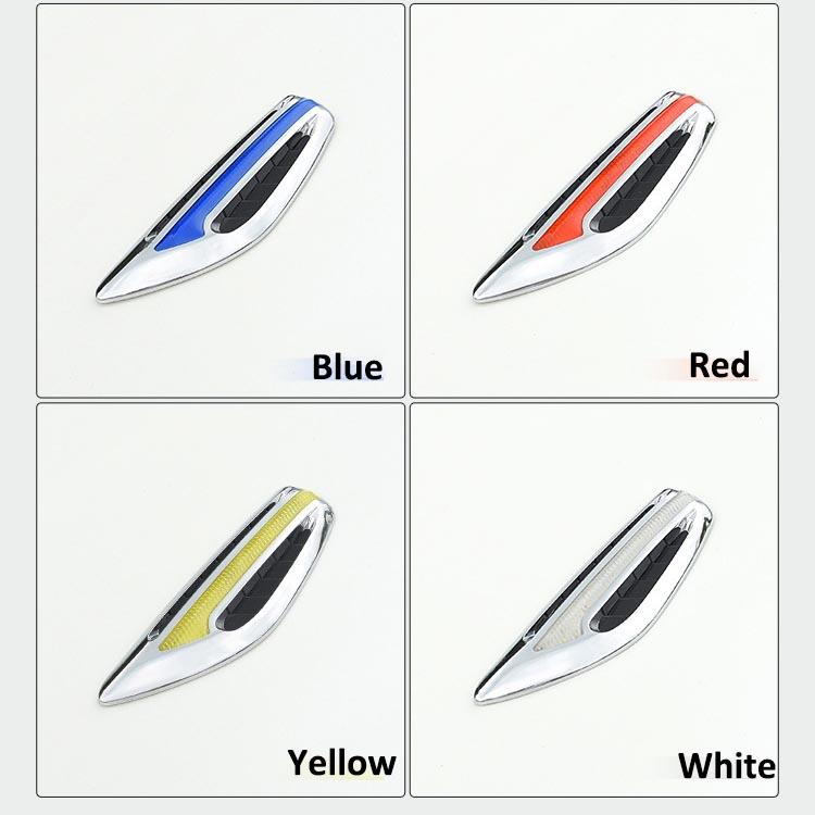 Car Leaf Panel Stickers Side Door Mudguard Stickers Car Door Side Fender Blade Decal Sticker waterproof