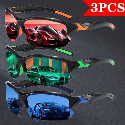 3pairs of Cool Casual Eyeglasses Ergonomic High-performance Premium-quality Durable Suitable for Parties To Wear