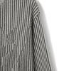 KNITTED Two-Tone Ribbed Logo Knit Charcoal