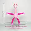 1Pcs Suction Cup Retractable Giraffe Toy With Versatile Shapes Glowing And Relaxing Fun And Stress Relieving Toy Gift