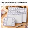 4 Pieces Felt Bead Design Workboard Low-Mess for Beginners