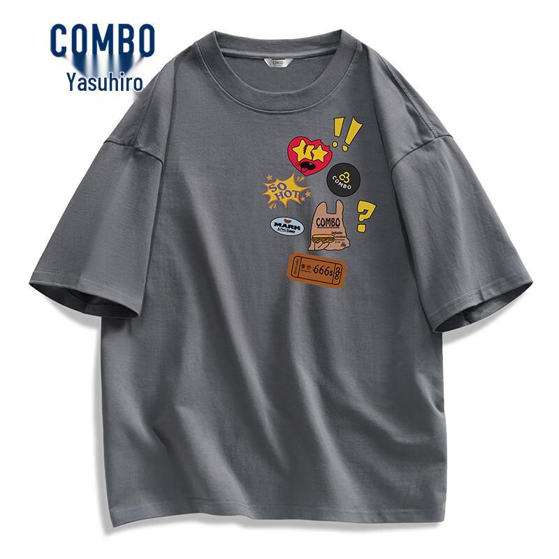 Kangbo Unisex 100% Cotton Short Sleeve T-Shirt XL