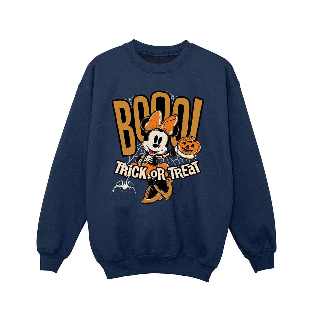 Minnie Mouse Girls Boo Sweatshirt