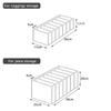 Jeans Underwear Bra Socks Organizer Storage Box  Closet Wardrobe Clothes Compartment Boxes Drawer Jeans Separation Box