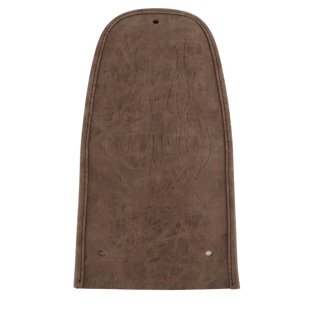 Motorcycle Bib Cover Artificial Leather Decorative Pad Flame Pattern Fit for XL 883 1200 48