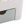 Kosmetik Make-up Organizer PP Multifunktional 6 Fächer Make-up Schreibtisch Organizer mit Schublade