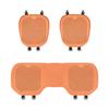 Ultra-thin Breathable Car Seat Cushion Set: Fits Chevrolet, Three-piece Interior Modification