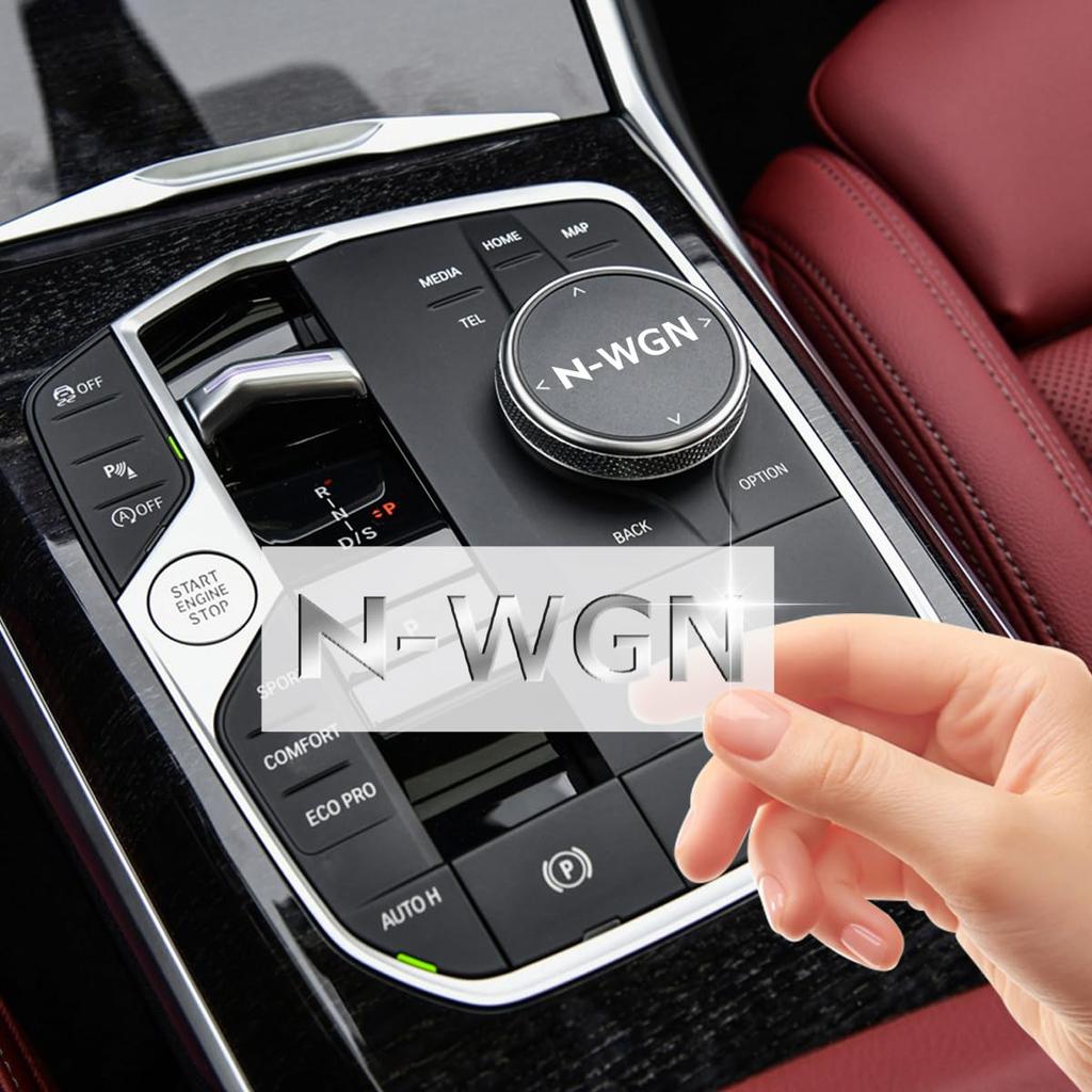 N-WGN Exclusive Emblem Car Logo Decorative Sticker Metal Decorative Logo