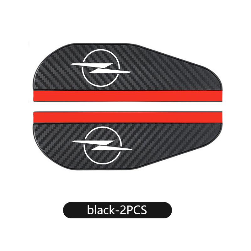 2pcs Car Sun Visor Rearview Mirror Rain Eyebrow Shield Sticker For Opel Insignia Astra G J F K Vectra C H Corsa C B D Omega