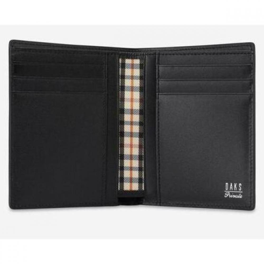 Daks Black Crocodile Leather Wallet Dbwa2e712bk