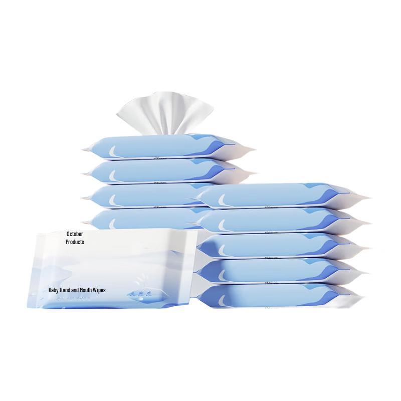 October Crystal Baby Hand & Mouth Wet Wipes