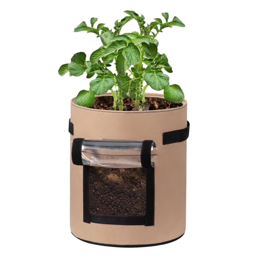 DIY Potato GrowPlanter FeltCloth Kontejnerový pytel Tlustý zahradní květináč