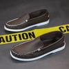 Fashion 2024 Fashion Casual Shoe Italian Designer Genuine Leather Solid Color Mens Shoes Minimalist Business Outdoor Comfort Man Loafers