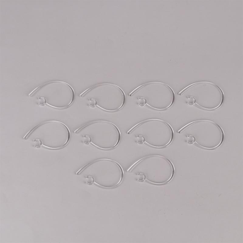 10Pcs Universal Bluetooth Headset Earhooks 6Mm Hanger Accessories Hook Loop Universal Caps Ear Ear Ear Clip Hooks