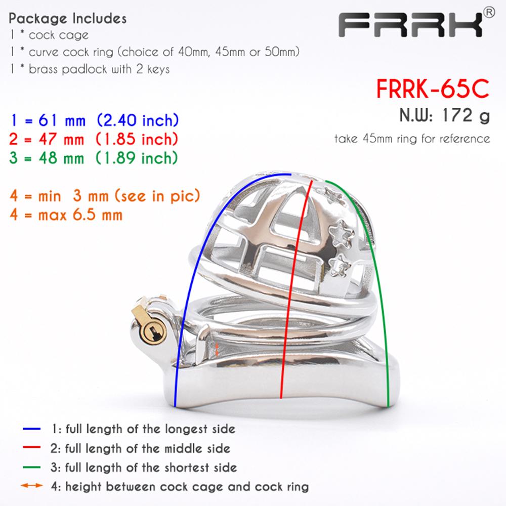 Bdsm Male Penis Ring Metal Cage Chastity Cock Male Bondage Belt Device Penis Lock Fetish BDSM Adults Sex Toys for Men Sissy