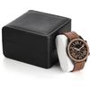 with Pillow Wristwatch Display Case PU Leather Travel Jewelry Organizer  for Men Gift