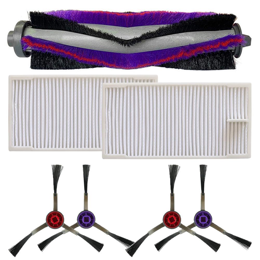 

Professional Grade Main Roller and Side Brushes with Filters Replacement Kit for High Traffic Area Cleaning For Multiple Brands