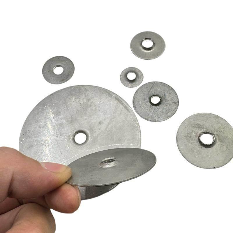 Stainless Steel Toothed Sealing Screw Gasket with Plug Head for Round Tubes