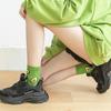 Korean & Japanese Style Women's Cute Cartoon Fruit Mid-Calf Socks for Autumn & Winter
