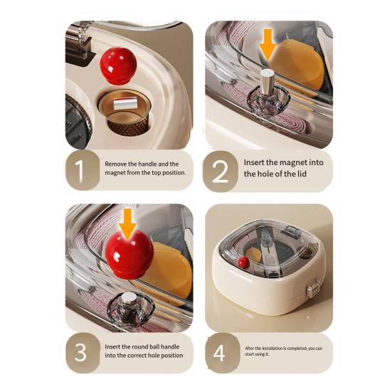 Portable Sewing Kit Magnetic Needle Holder Box Travel Sewing Tools Box Includes 16 Colors Threads Scissors Tape Measure Thimble for Hand Sewing Home
